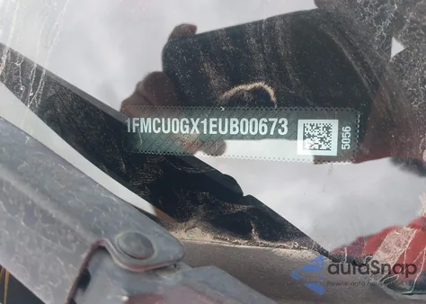 2014 Ford Escape Se из США, поврежденный, VIN 1FMCU0GX1EUB00673